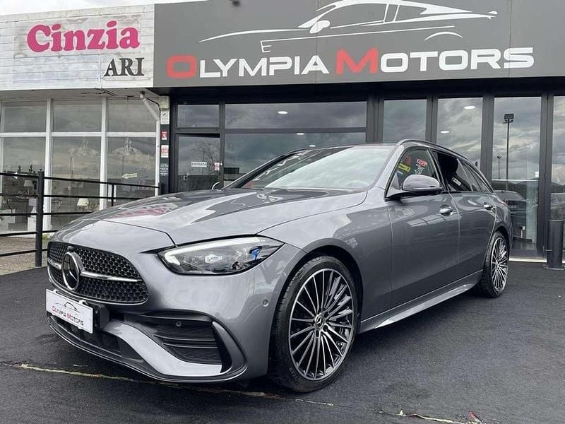Usata Mercedes C220 Premium Plus 200 CV (147 kW) 2023 Grigio Station wagon