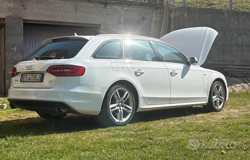 Usata Audi A4 S-Line 245 CV (180 kW) 2013 Bianco Station wagon