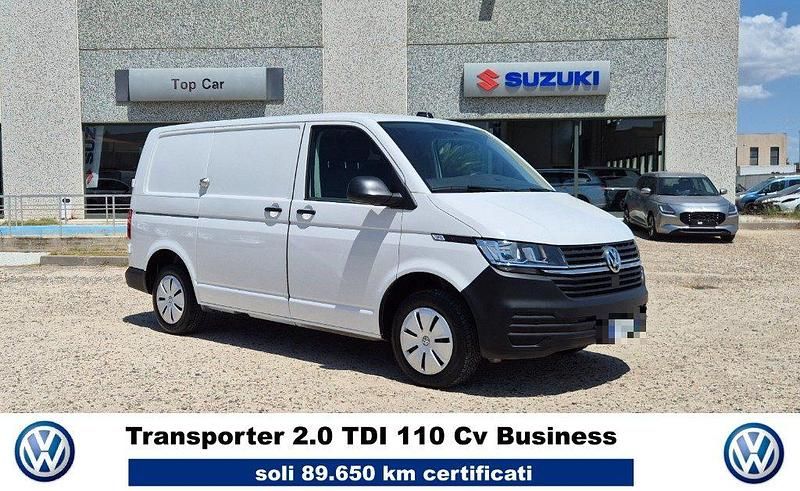 Usata VW T6.1 115 CV (84 kW) 2021 Bianco / pastello Furgone