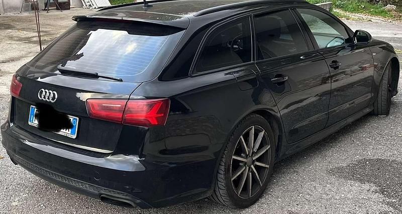 Usata Audi A6 S-Line 190 CV (139 kW) 2018 Nero Station wagon