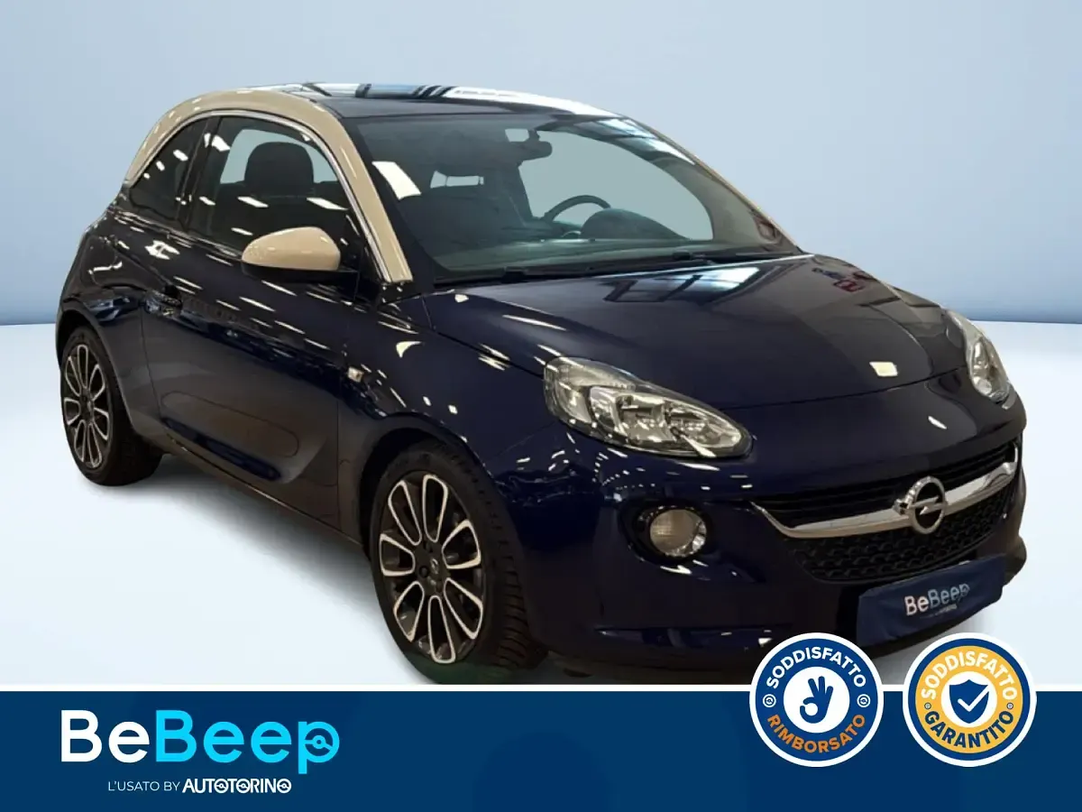 Usata Opel Adam Glam 87 CV (63 kW) 2017 Blu metallizzato Utilitaria