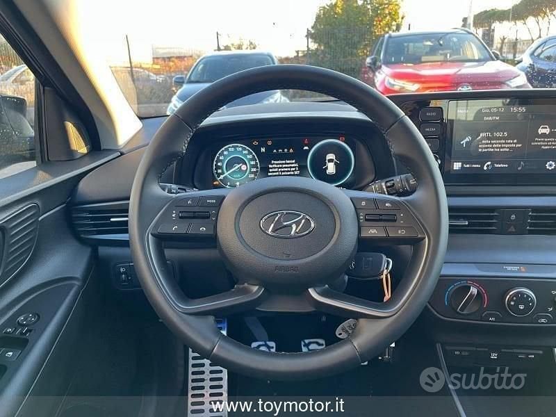 Usata Hyundai Bayon 100 CV (73 kW) 2024 Phantom black pearl SUV