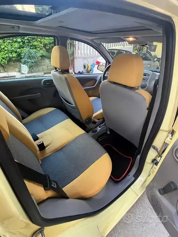 Usata Fiat Panda 4x4 Climbing 69 CV (50 kW) 2005 Giallo Utilitaria
