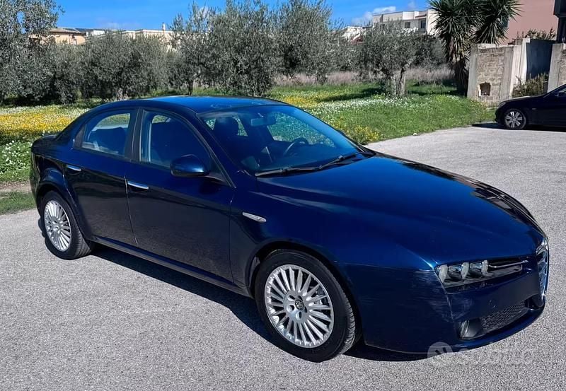 Usata Alfa Romeo 159 Progression 150 CV (110 kW) 2008 Blu Berlina