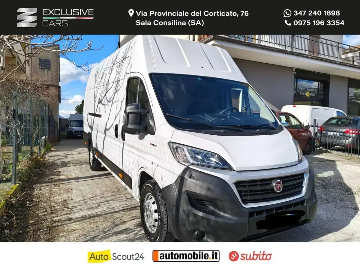 Usata Fiat Ducato 131 CV (96 kW) 2018 Bianco Furgone