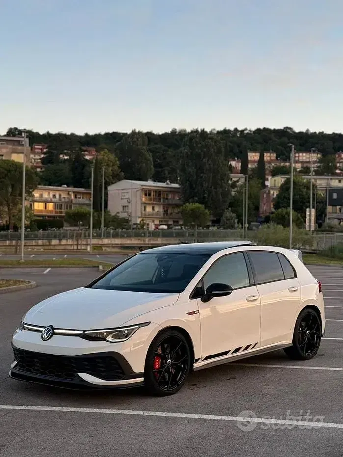 Usata VW Golf VIII GTI Clubsport 245 CV (180 kW) 2022 Bianco Berlina
