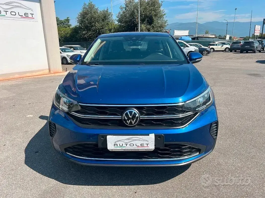 Usata VW Taigo Life 110 CV (80 kW) 2022 Blu/azzurro SUV