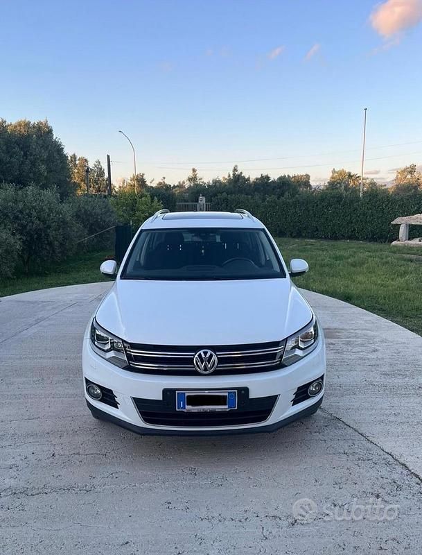 Usata VW Tiguan 150 CV (110 kW) 2015 Bianco SUV