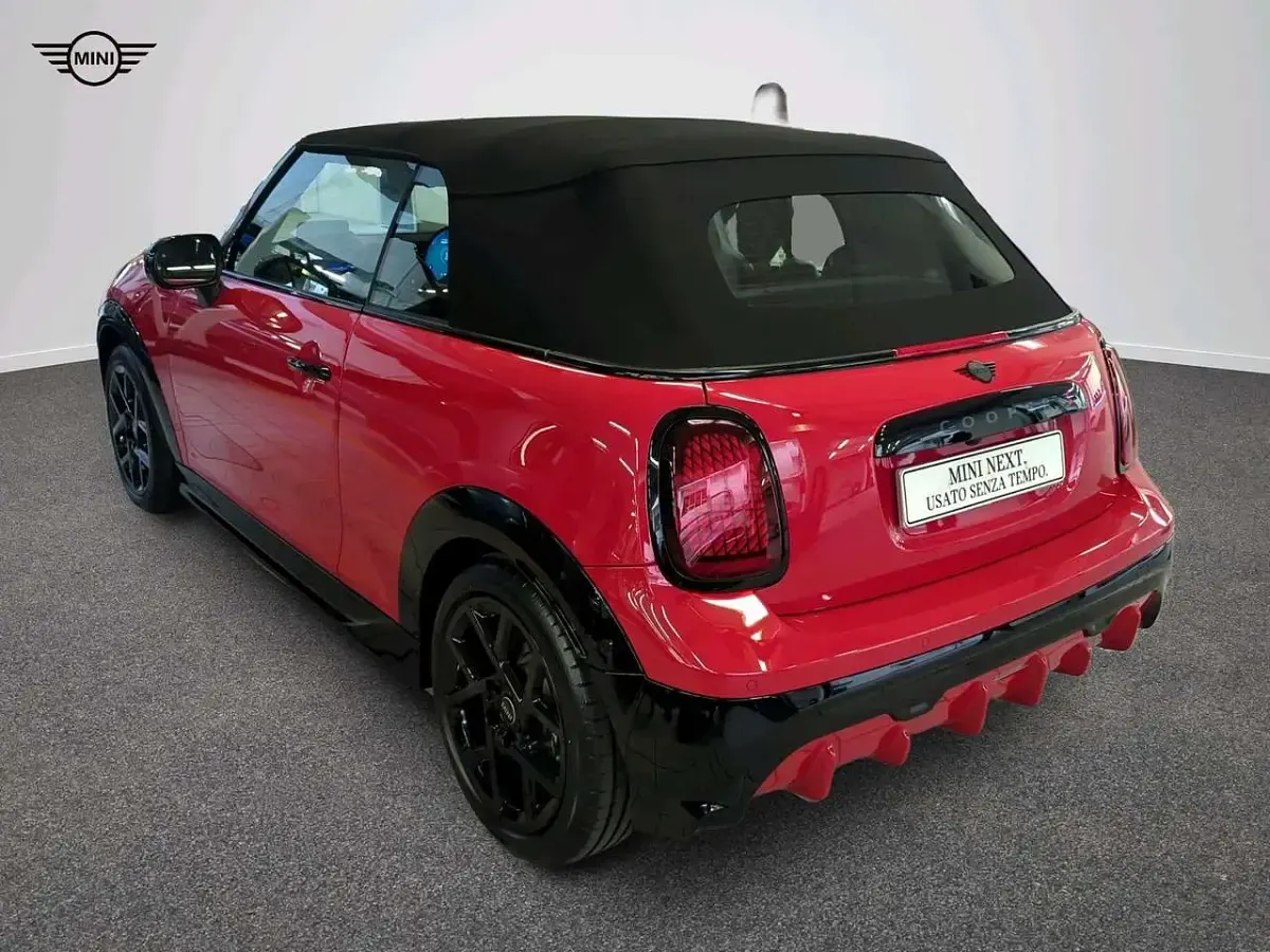 Nuova Mini John Cooper Works Cabriolet 204 CV (150 kW) 2025 Rosso Cabrio