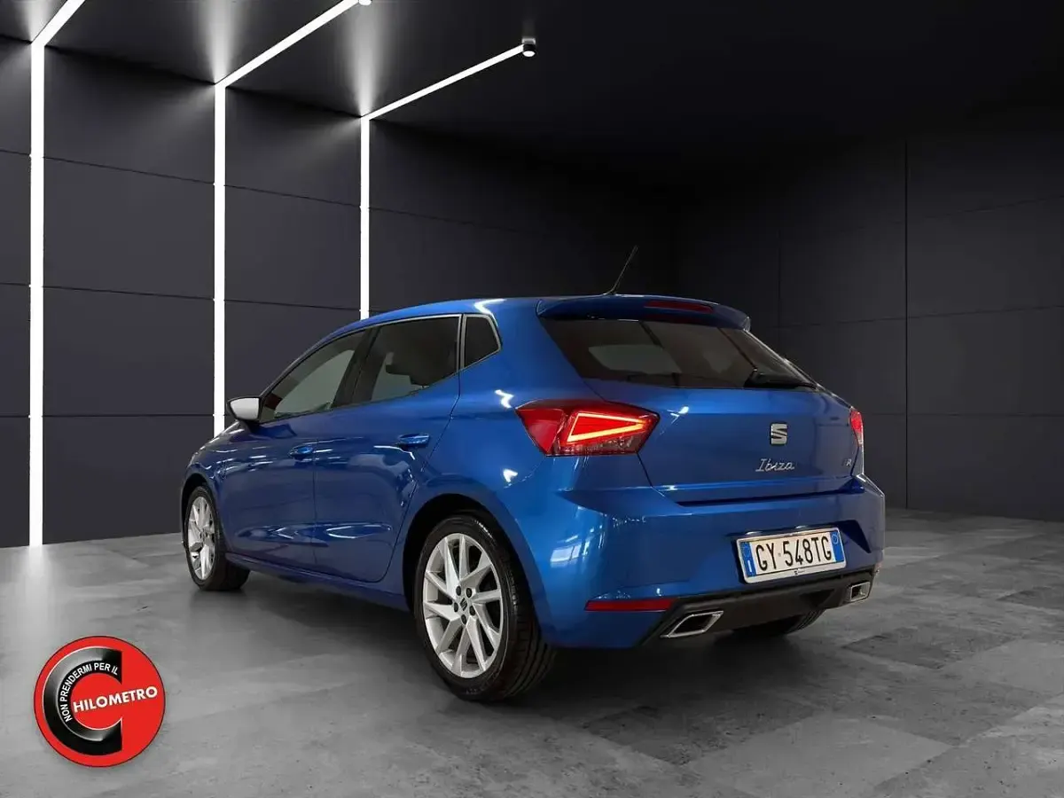 Usata Seat Ibiza FR 95 CV (69 kW) 2025 Blu/azzurro Utilitaria