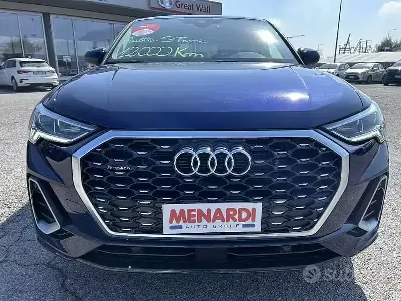 Usata Audi Q3 S-line plus 150 CV (110 kW) 2023 Blu/azzurro SUV