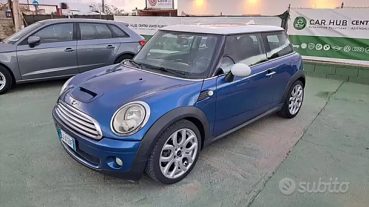 Usata Mini Cooper D Chili 109 CV (80 kW) 2008 Blu Utilitaria