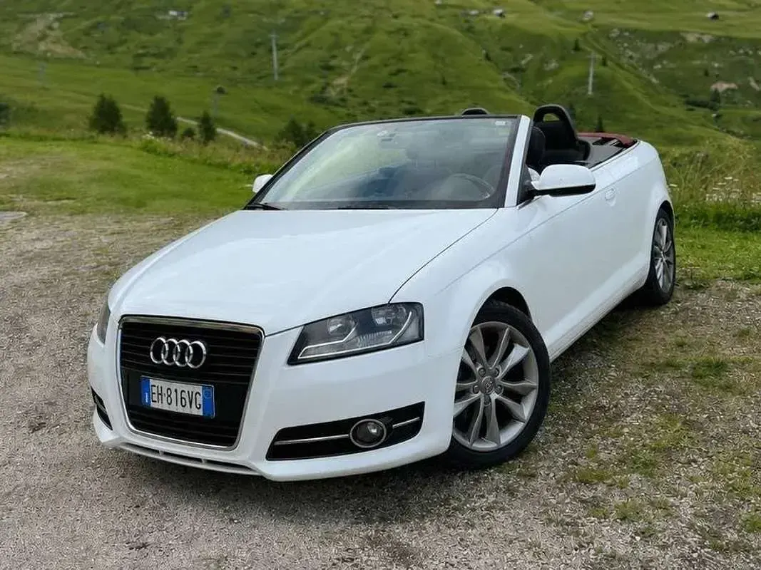 Usata Audi A3 Cabriolet Young 106 CV (77 kW) 2011 Bianco Cabrio