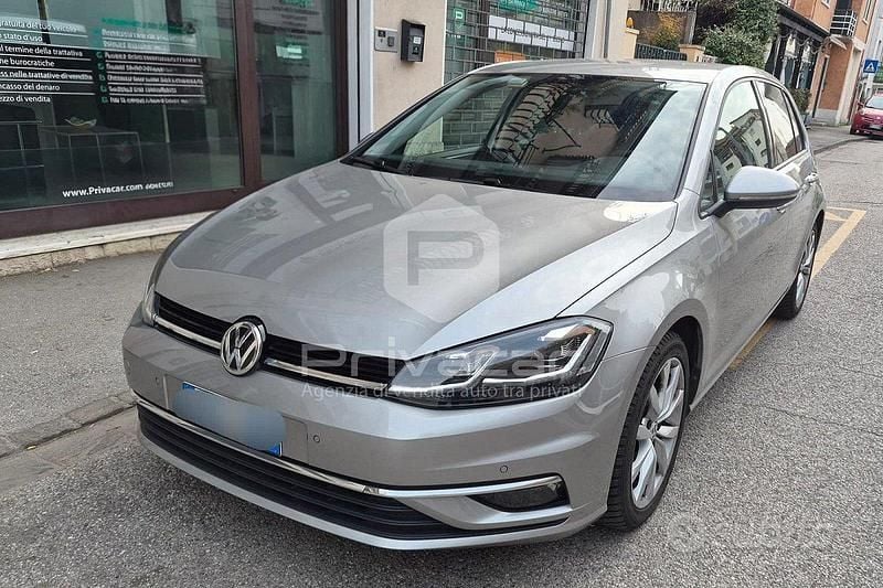 Usata VW Golf VII Executive 115 CV (84 kW) 2017 Grigio Utilitaria