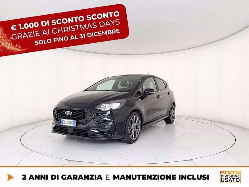 Nero Usata 2022 Ford Fiesta ST-Line X Due volumi | 15.220 € (Buon prezzo) - Immagine 1/4