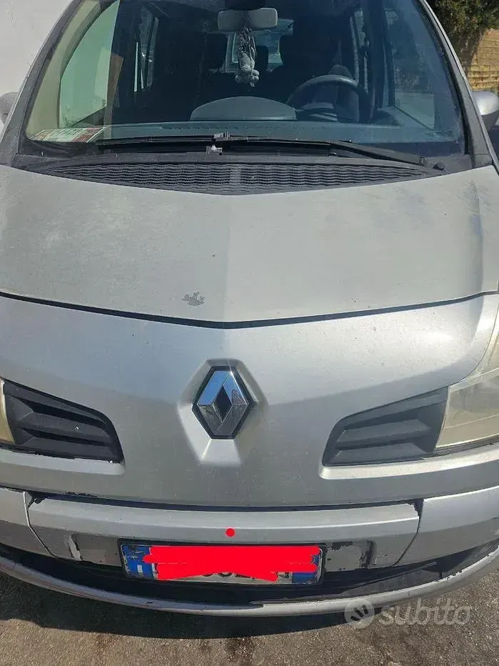 Usata Renault Modus 75 CV (55 kW) 2009 Grigio Monovolume