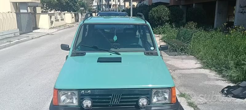 Usata Fiat Panda 4x4 2000 Verde Utilitaria