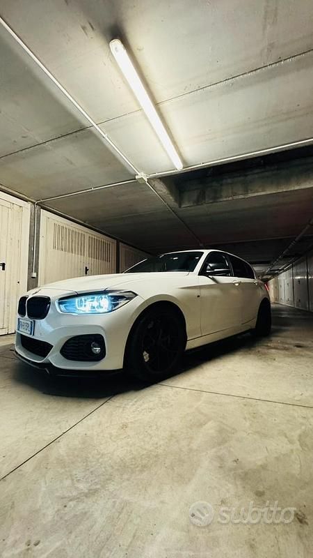 Usata BMW 118 150 CV (110 kW) 2018 Bianco Utilitaria