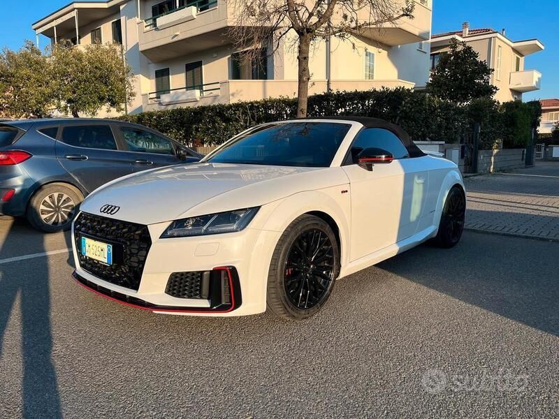 Usata Audi TT S-Line 180 CV (132 kW) 2017 Bianco Cabrio