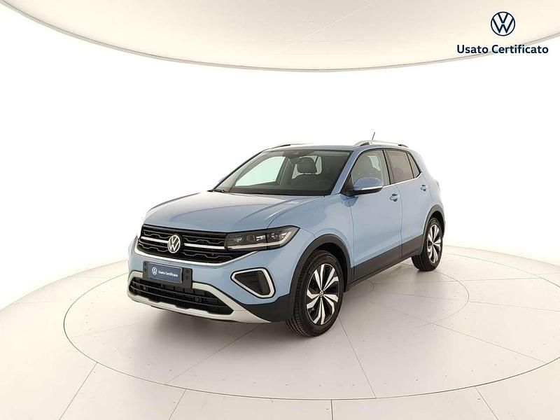 Clear blue Usata 2024 VW T-Cross Style SUV | 21.800 € (Buon prezzo) - Immagine 1/4