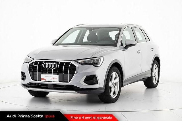 Usata Audi Q3 Advanced Plus 150 CV (110 kW) 2019 Argento fioretto metallizzato SUV