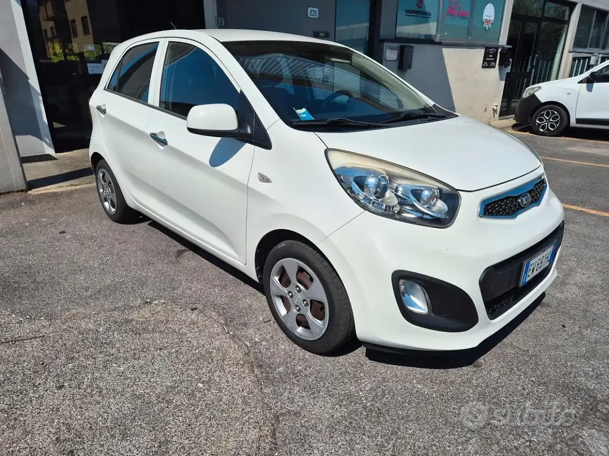 Usata Kia Picanto City 69 CV (50 kW) 2014 Bianco Utilitaria