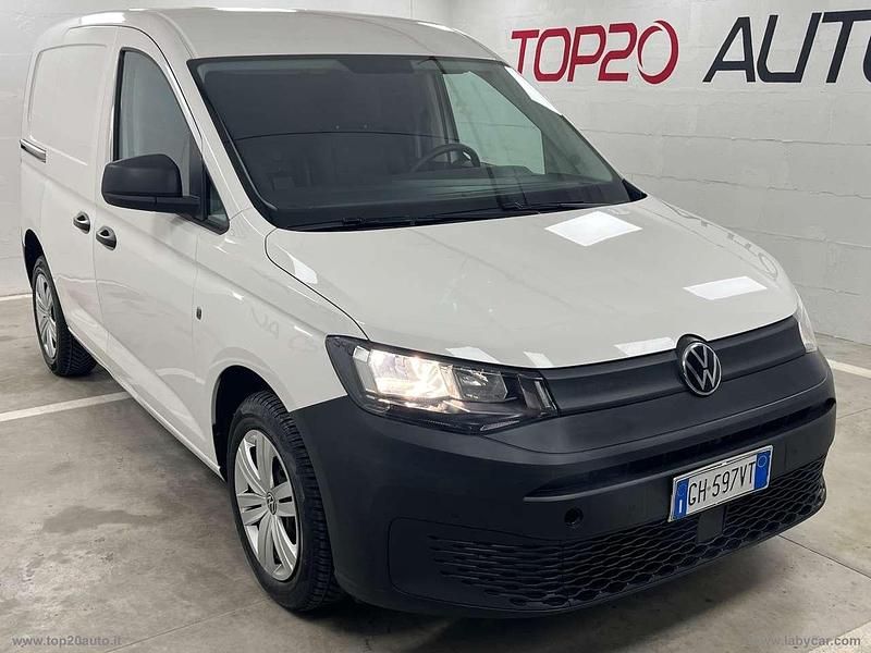 Usata VW Caddy 102 CV (75 kW) 2022 Bianco Monovolume