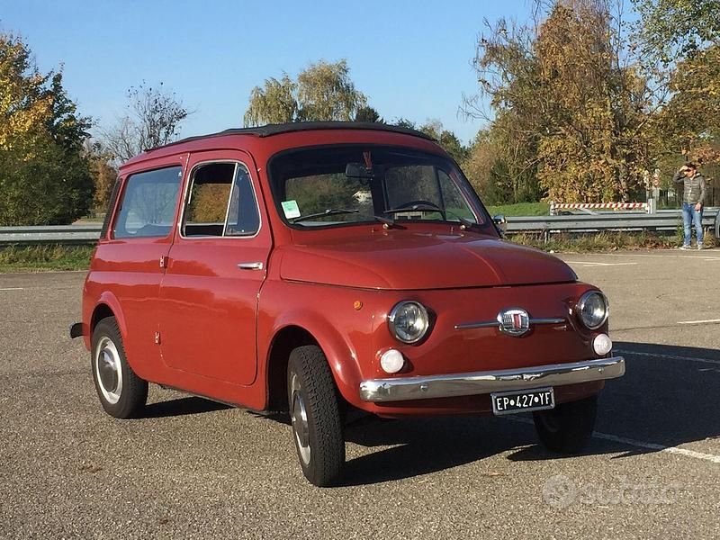 Usata Fiat 500 1970 Rosso Station wagon