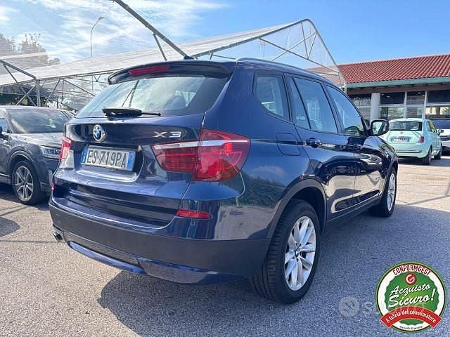 Usata BMW X3 184 CV (135 kW) 2013 Blu SUV