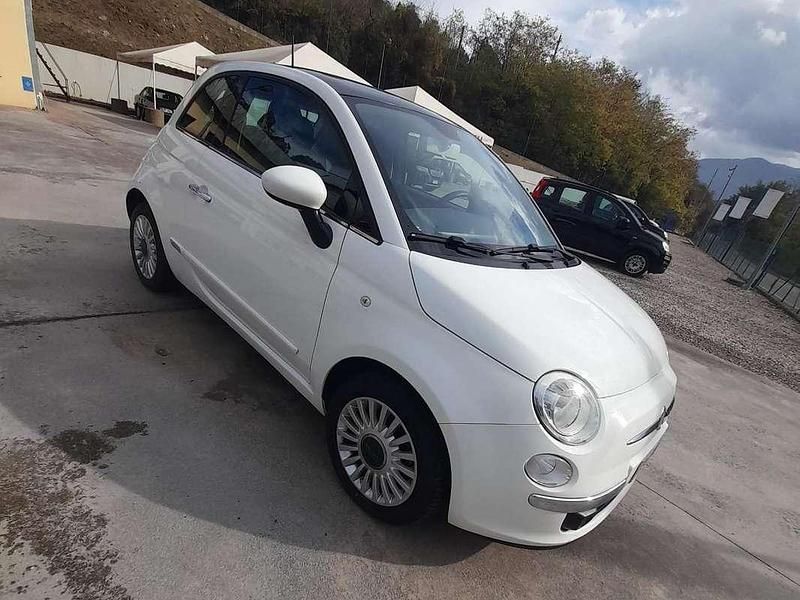 Usata Fiat 500 Lounge 69 CV (50 kW) 2012 Bianco Utilitaria