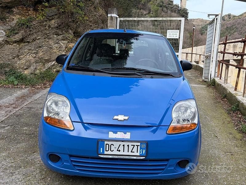 Usata Chevrolet Matiz 52 CV (38 kW) 2007 Blu Utilitaria