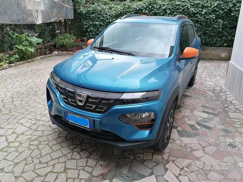 Usata Dacia Spring Comfort Plus 33 kW (45 CV) 2021 Blu Utilitaria