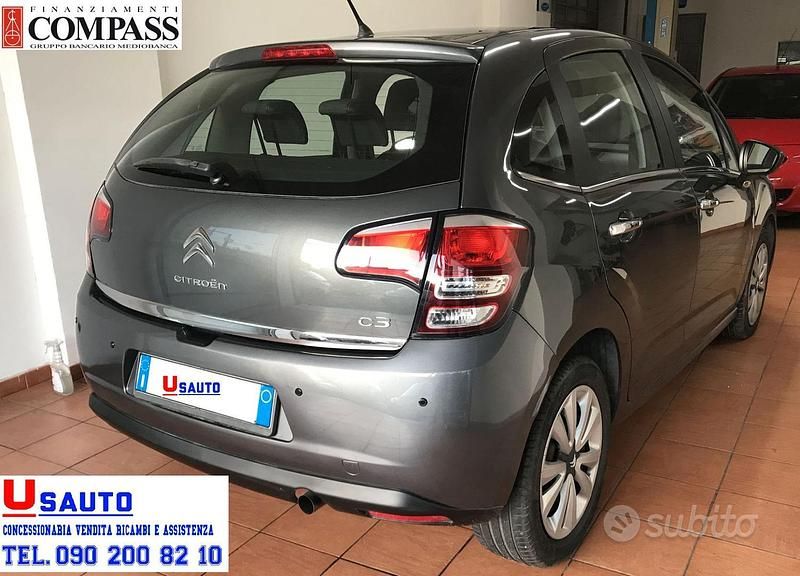 Usata Citroën C3 Exclusive 68 CV (50 kW) 2015 Grigio Berlina