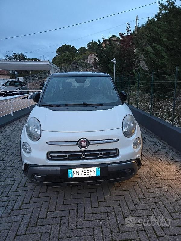 Usata Fiat 500L Cross 120 CV (88 kW) 2018 Bianco Monovolume