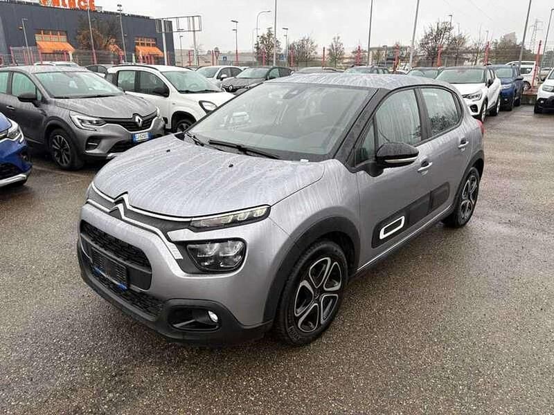 Argento Usata 2024 Citroën C3 PureTech Due volumi | 14.990 € (Buon prezzo) - Immagine 1/4