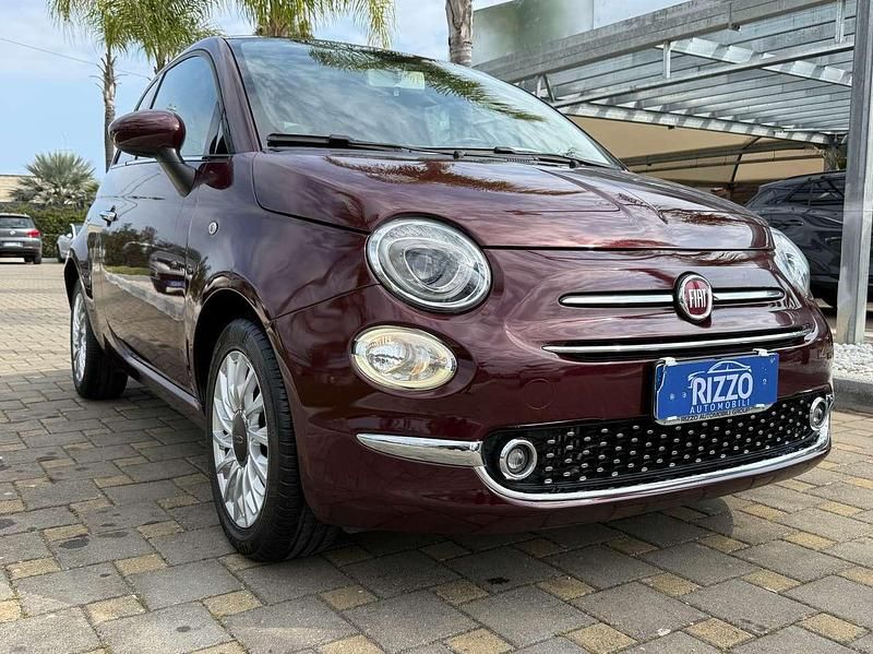 Usata Fiat 500 Lounge 95 CV (69 kW) 2012 Lilla Utilitaria