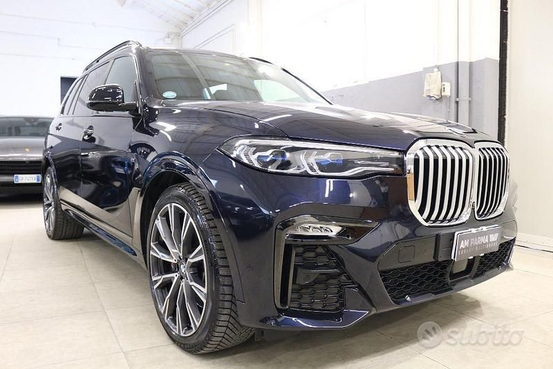 Usata BMW X7 Efficient Dynamics 340 CV (250 kW) 2021 Blu SUV