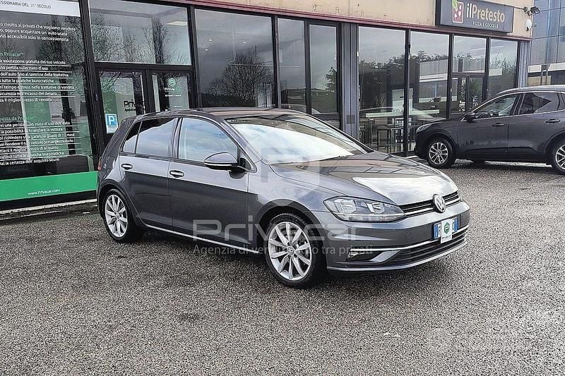 Usata VW Golf VII Highline 150 CV (110 kW) 2017 Grigio Utilitaria