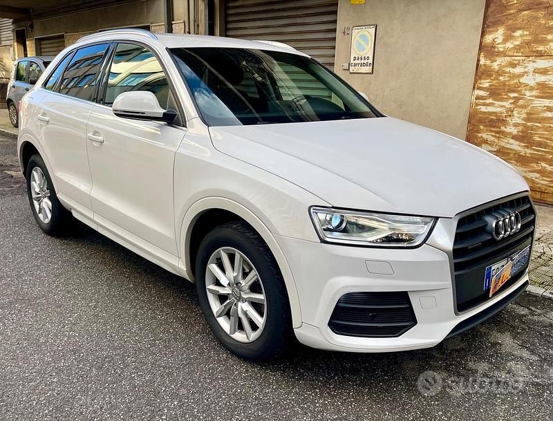 Bianco Usata 2017 Audi Q3 Sport SUV | 16.350 € (Ottimo prezzo) - Immagine 1/4