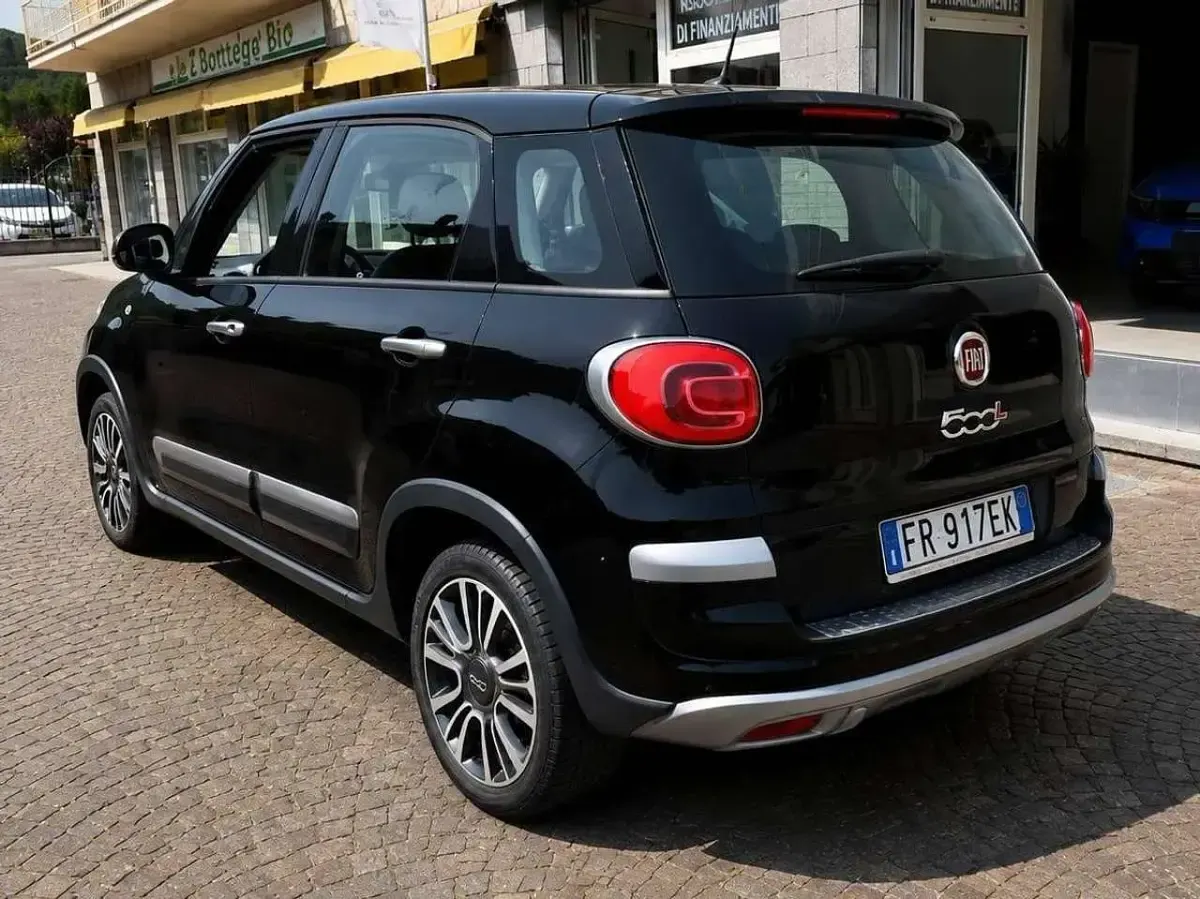 Usata Fiat 500L Cross 95 CV (69 kW) 2018 Nero Monovolume