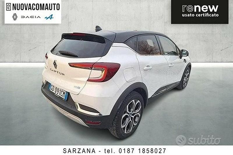 Usata Renault Captur Intens 159 CV (116 kW) 2020 Bianco ghiaccio SUV