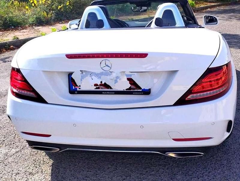 Usata Mercedes SLC250 AMG line 204 CV (150 kW) 2017 Bianco Cabrio