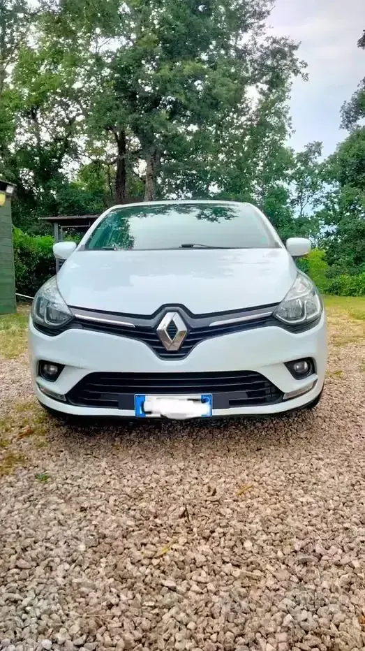 Usata Renault Clio IV 75 CV (55 kW) 2019 Bianco Berlina