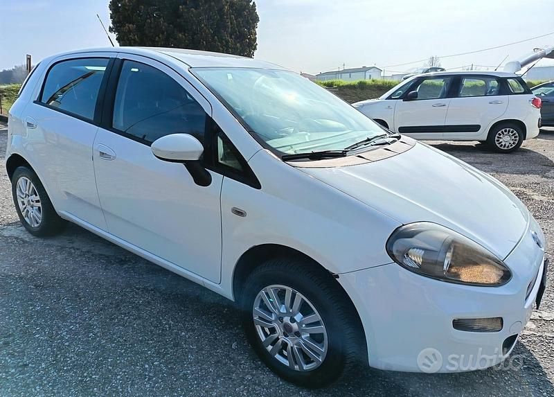 Usata Fiat Punto 69 CV (50 kW) 2014 Bianco Utilitaria
