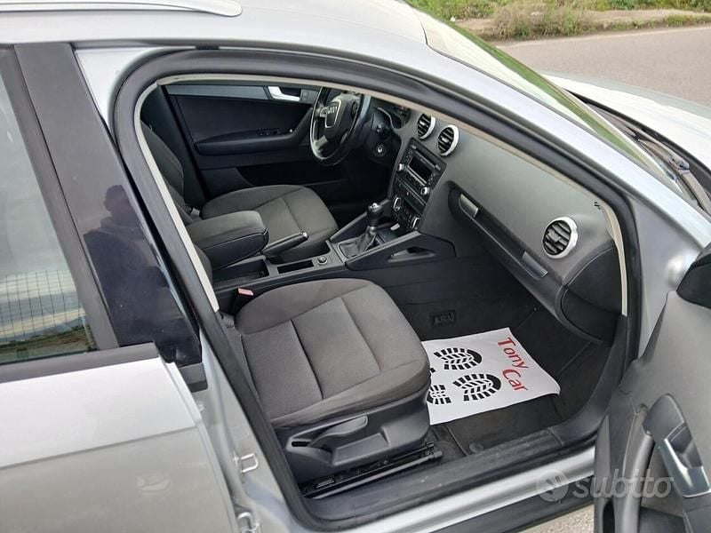 Usata Audi A3 Ambition 105 CV (77 kW) 2013 Nero Berlina