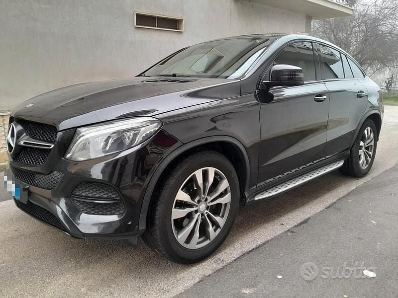 Usata Mercedes GLE350 258 CV (189 kW) 2015 Nero Coupé