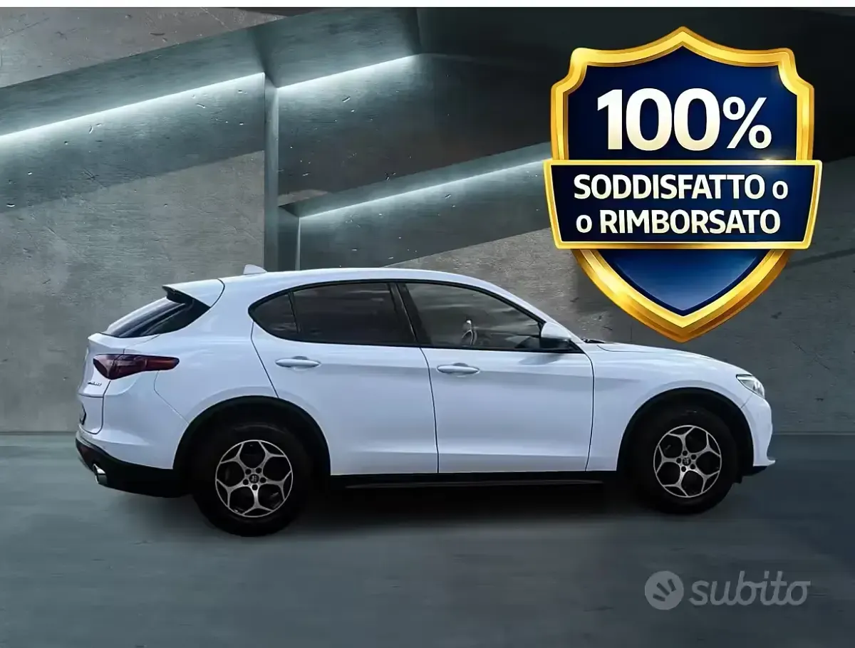 Usata Alfa Romeo Stelvio Super 190 CV (139 kW) 2022 Bianco SUV
