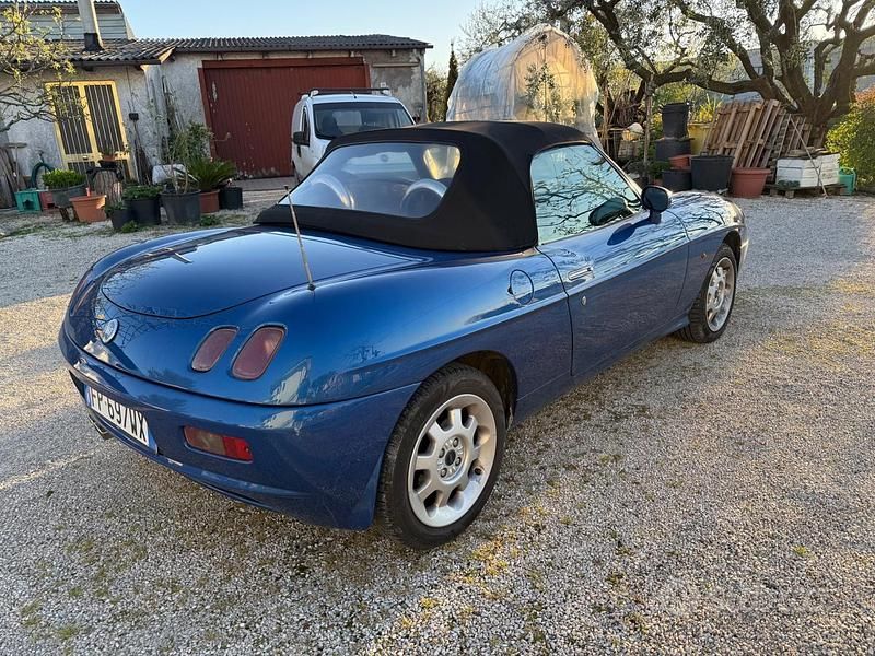 Usata Fiat Barchetta 1997 Blu Cabrio