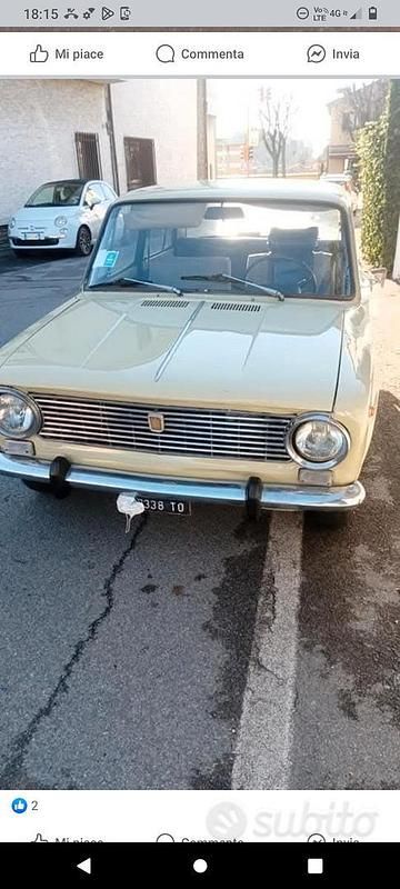 Usata Fiat 124 1960 Berlina