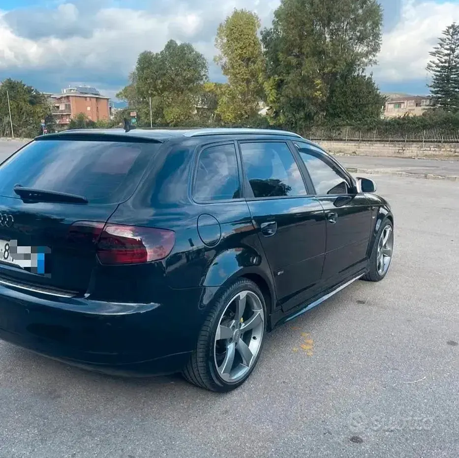 Usata Audi A3 140 CV (102 kW) 2008 Nero Utilitaria